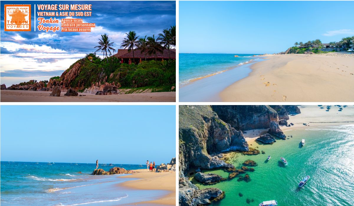 Meilleures extensions baln&eacute;aires apr&egrave;s un circuit culturel au Vietnam plages de Quy Nhon